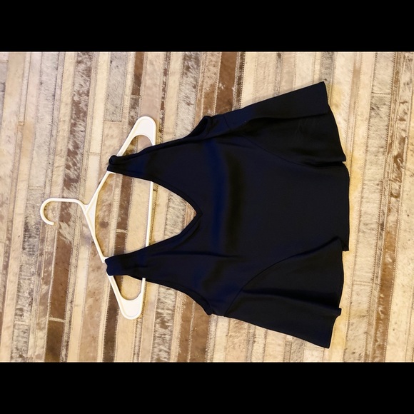 Black Flowy Tank - Picture 2 of 3